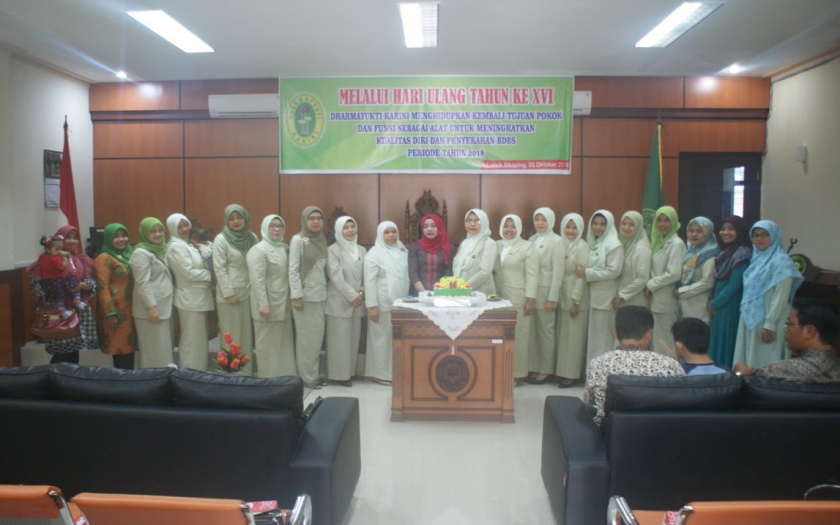 Ulang Tahun Dharmayukti Karini ke XVI, 5 Oktober 2018