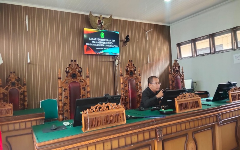 Rapat Pembentukan Tim Manajemen Resiko