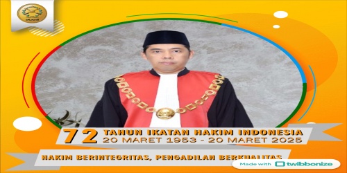 HUT IKAHI 72 TAHUN ~ 20 MARET 2025